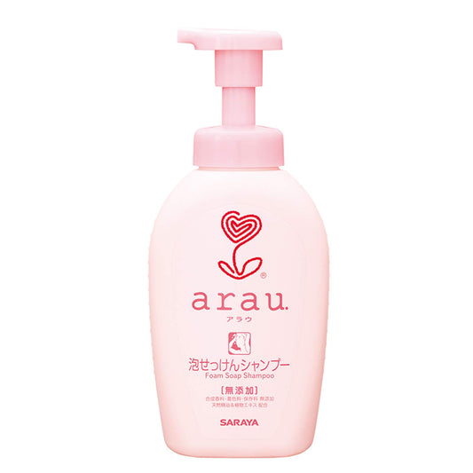 アラウ．泡せっけんシャンプー 容量500ML サラヤ シャンプー