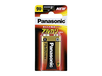 ６ＬＲ６１ＸＪ／１Ｂ　アルカリ９Ｖ＊１Ｐブリスタ 容量1P パナソニック 乾電池