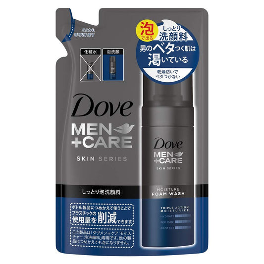 ダヴメン＋ケア　モイスチャー　泡洗顔料　つめかえ用 容量120ML ユニリーバ 洗顔・クレンジング