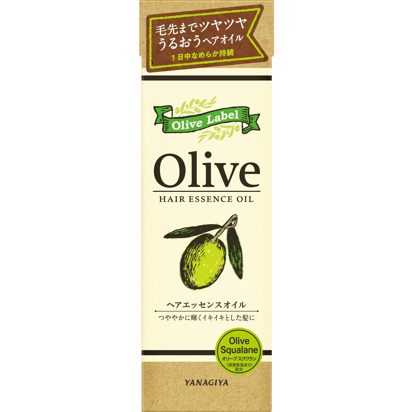 オリーブレーベル　ヘアエッセンスオイル 容量100ML 柳屋本店 スタイリング