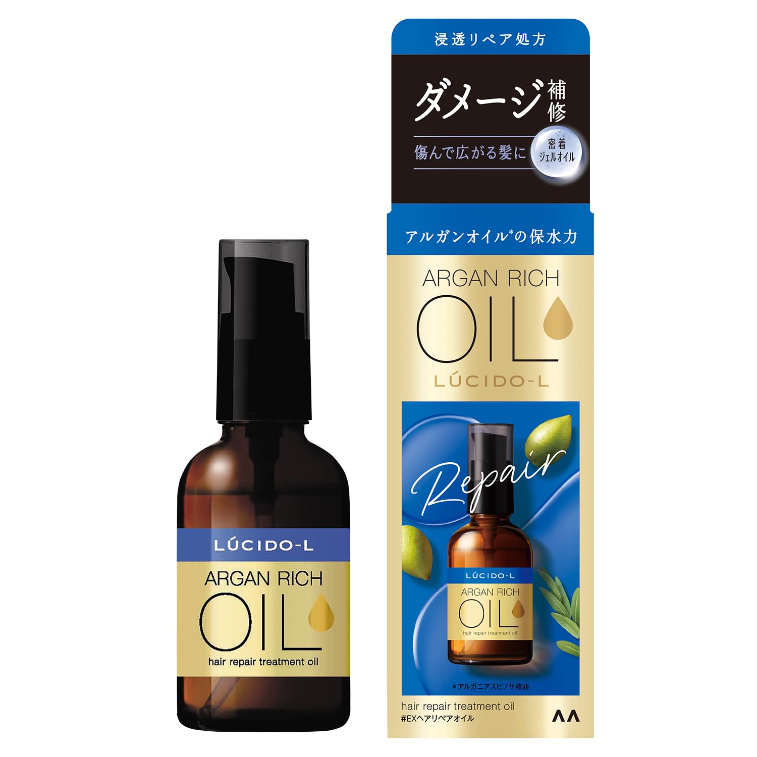 ルシードエル　オイルトリートメント　＃ＥＸヘアリペアオイル 容量60ML マンダム 美容液