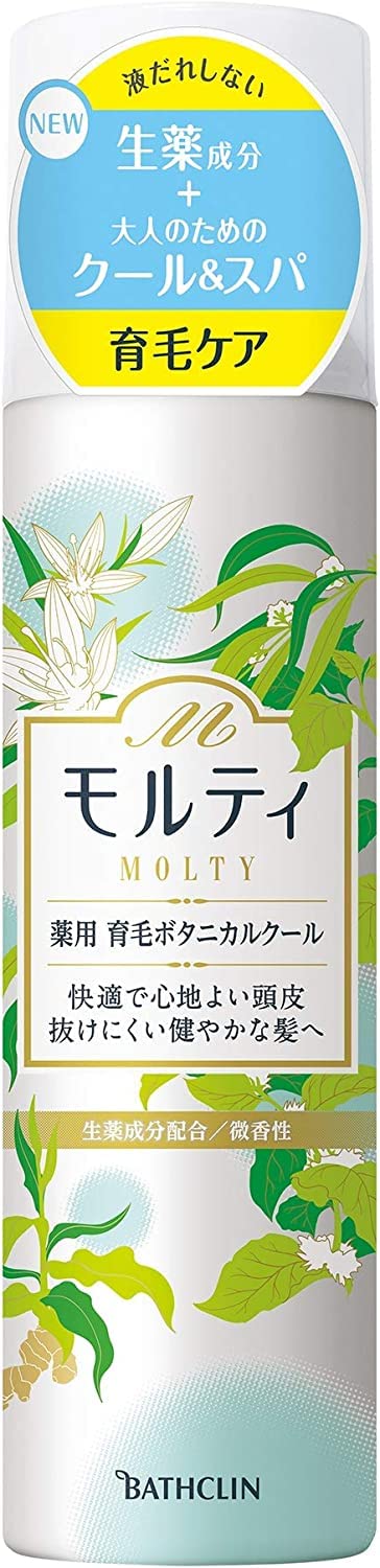 モルティ　薬用育毛ボタニカルクール 容量180G バスクリン 育毛剤・養毛剤