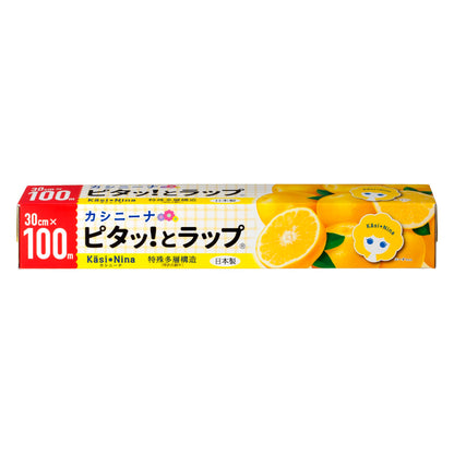 カシニーナ　ピタッとラップ　３０ｃｍ×１００ｍ 容量1ホン オカモト