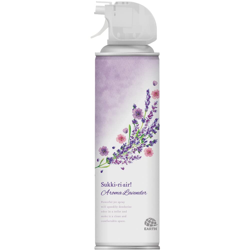 トイレのスッキーリエア！ Sukki－ri air！ アロマラベンダーの香り 容量350ML 芳香剤・トイレ用