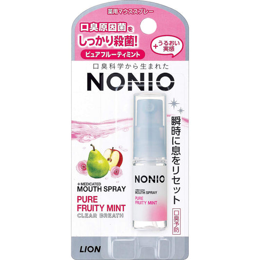 NONIO（ノニオ）　マウススプレー　ピュアフルーティミント 容量5ML ライオン マウスウォッシュ