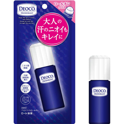 デオコ 薬用デオドラントロールオン 容量30ML ロート製薬 制汗剤・デオドラント