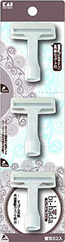 biーhada ompa T 替刃3個入 容量3個 貝印 女性用カミソリ