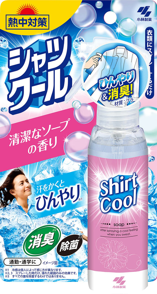 熱中対策 シャツクール フローラルソープ 100ml 容量100ML 桐灰化学 熱中症・冷却