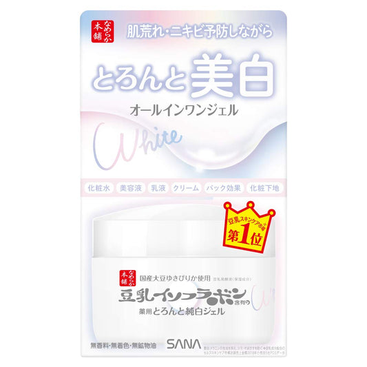 サナ なめらか本舗 とろんと濃ジェル 薬用美白 N 容量100G 常盤薬品 化粧品