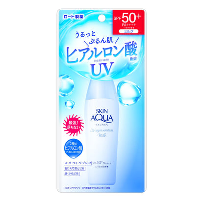スキンアクア スーパーモイスチャーミルク 40ml 容量40ML ロート製薬 ＵＶ・日焼け止め