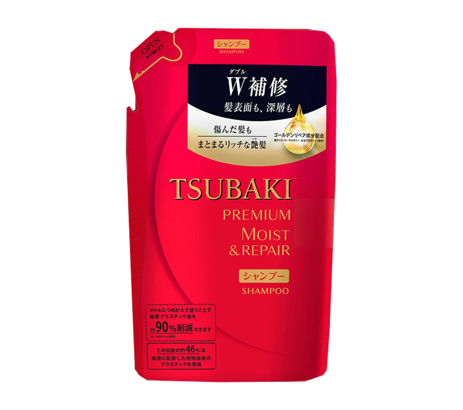 TSUBAKI ツバキ プレミアムモイストシャンプー 詰替え 330ml 容量330ML シャンプー