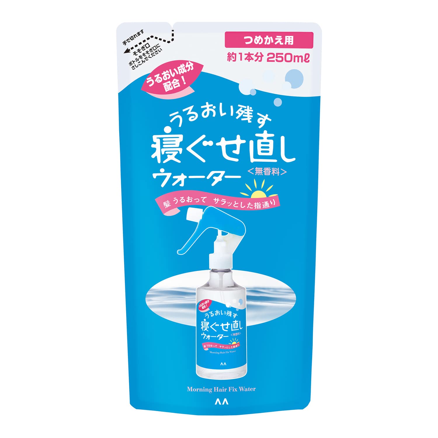 マンダム 寝ぐせ直しウォーター つめかえ用 容量250ML マンダム スタイリング
