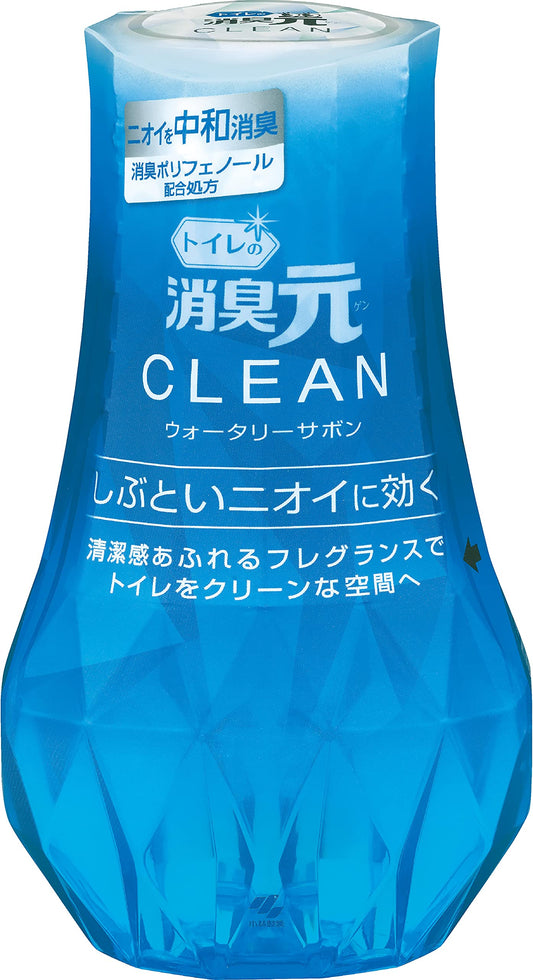 トイレの消臭元CLEANウオータリーサボン 容量400ML 小林製薬 芳香剤・トイレ用