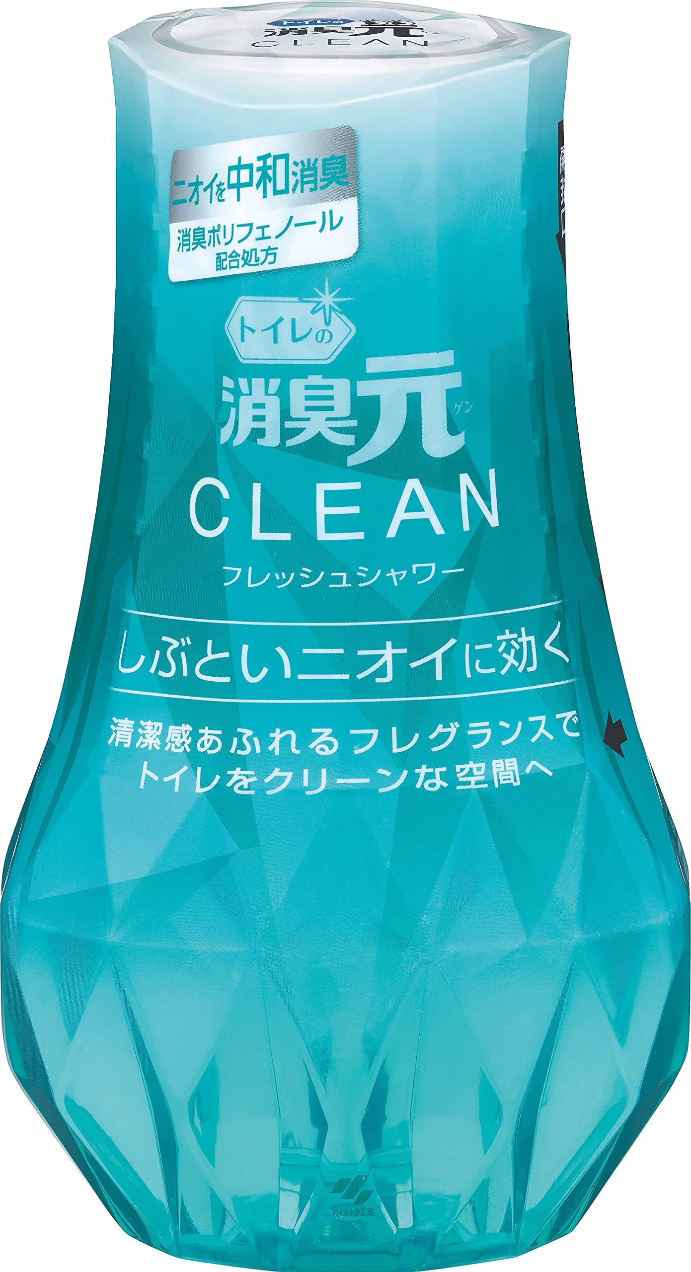 トイレの消臭元CLEANフレッシュシャワー 容量400ML 小林製薬 芳香剤・トイレ用