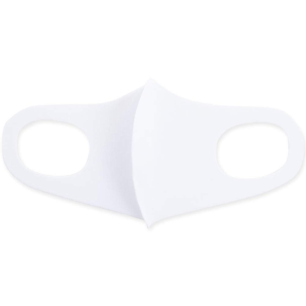 水着素材の接触冷感マスク FITMASK フィットマスク ホワイト Mサイズ 2枚入 容量2枚 マスク