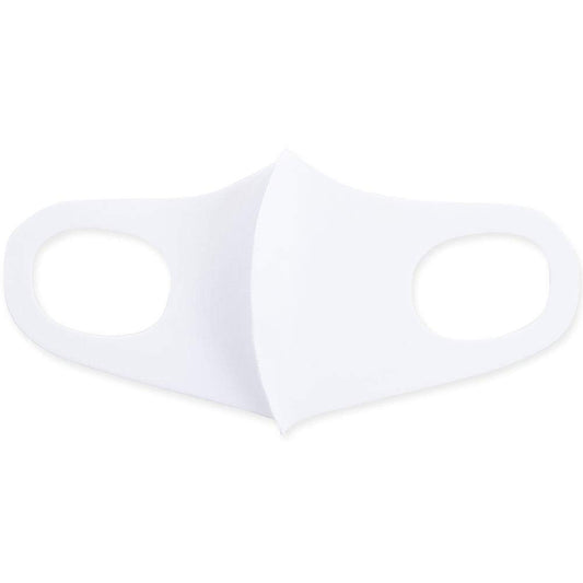 水着素材の接触冷感マスク FITMASK フィットマスク ホワイト Mサイズ 2枚入 容量2枚 マスク