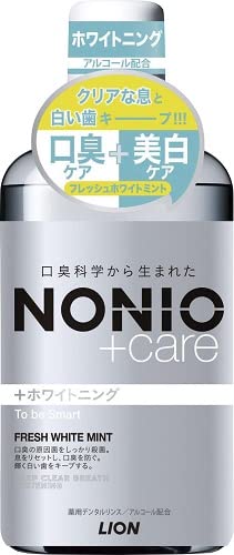 NONIOプラス ホワイトニングデンタルリンス 600ml 容量600ML ライオン マウスウォッシュ
