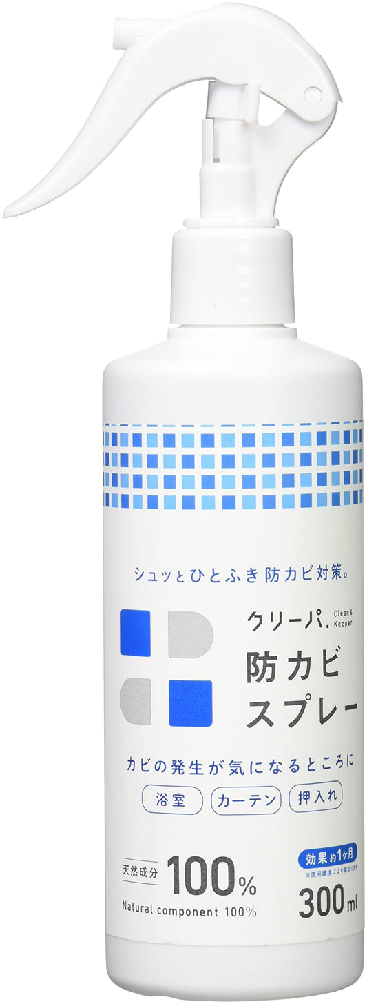 クリーパ 防カビスプレー 月1回でカビ予防 300ml 容量300ML 高森コーキ 掃除用品