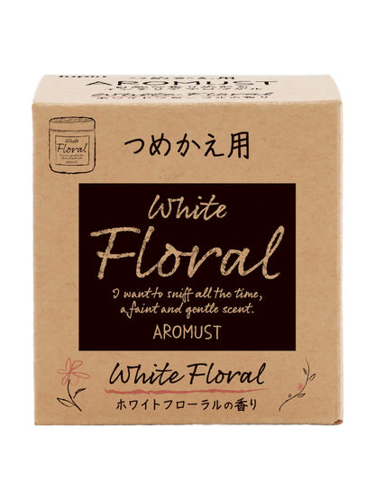 アロマストつめかえ用 ホワイトフローラル 容量160ML オカモト産業 芳香剤・部屋用