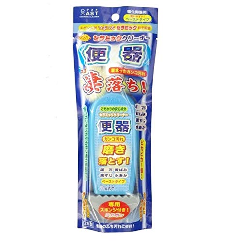 便器ガンコ汚れ凄落ち スポンジ付き 容量160G アスト 住居洗剤・トイレ用