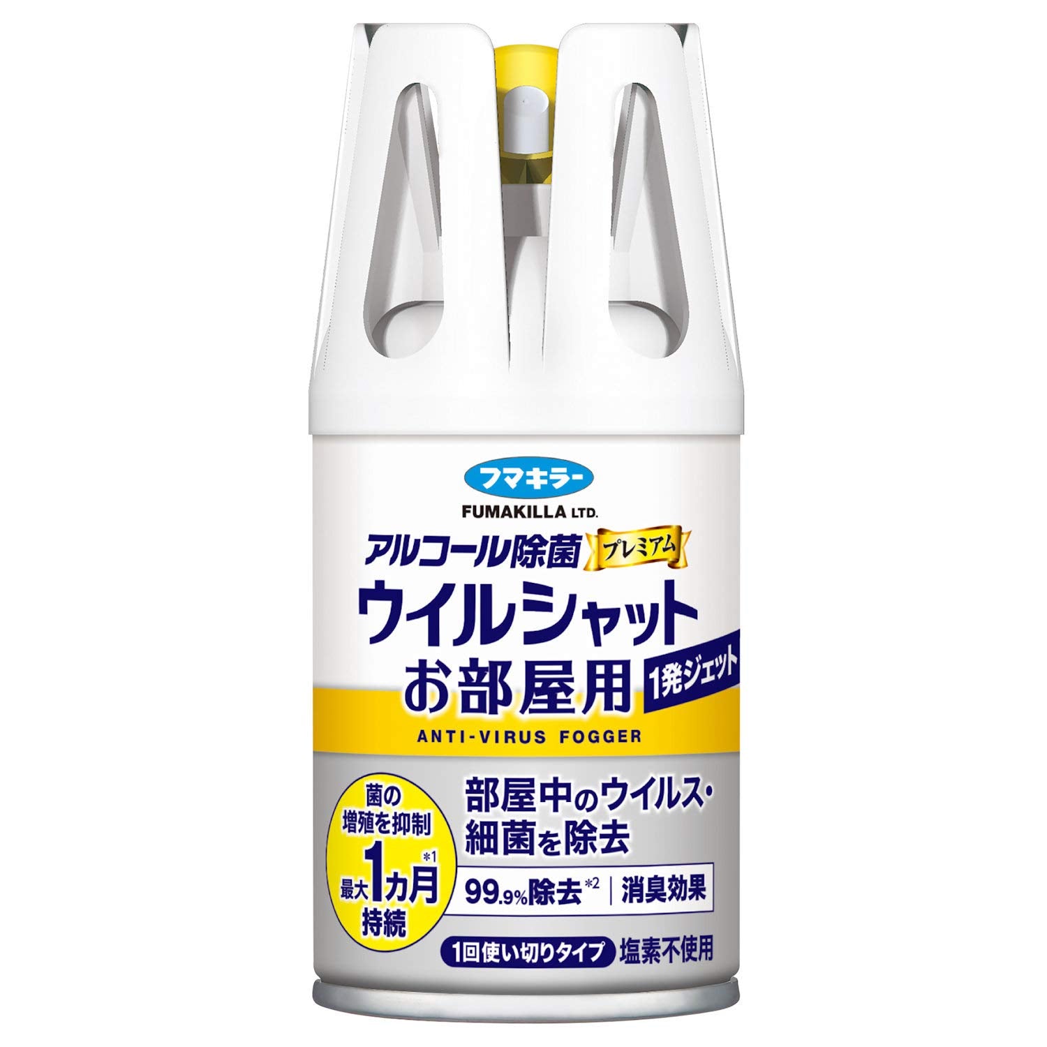 ウイルシャットお部屋用1発ジェット100ML 容量100ML フマキラー 住居洗剤