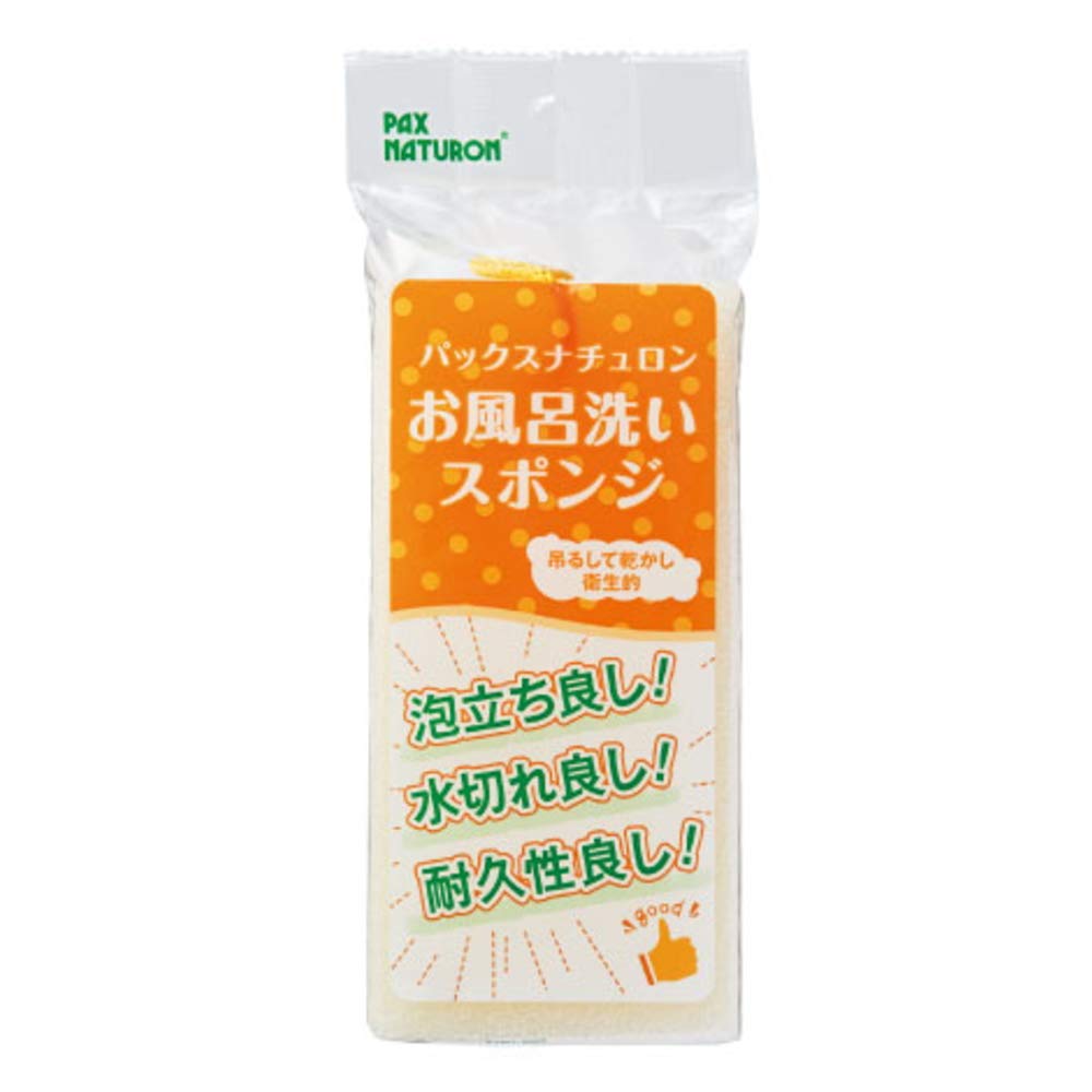 パックスナチュロンお風呂洗いスポンジ 容量15G 太陽油脂 掃除用品