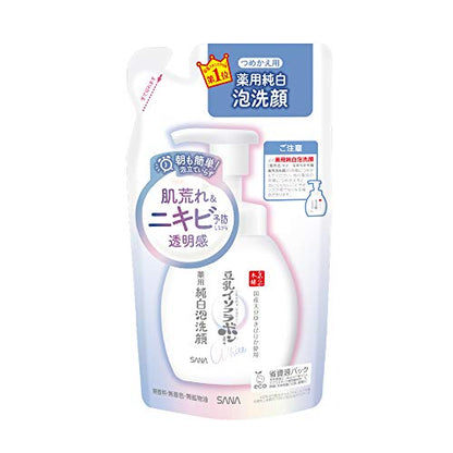 サナ なめらか本舗 薬用泡洗顔（つめかえ用） 容量180ML 常盤薬品 洗顔・クレンジング