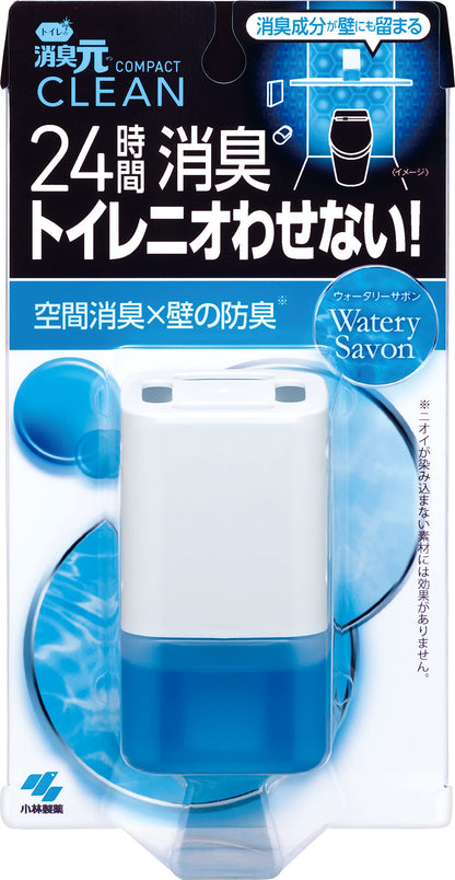 トイレの消臭元CLEANCOMPACTウォータリーサボン 容量54ML 小林製薬 芳香剤・トイレ用