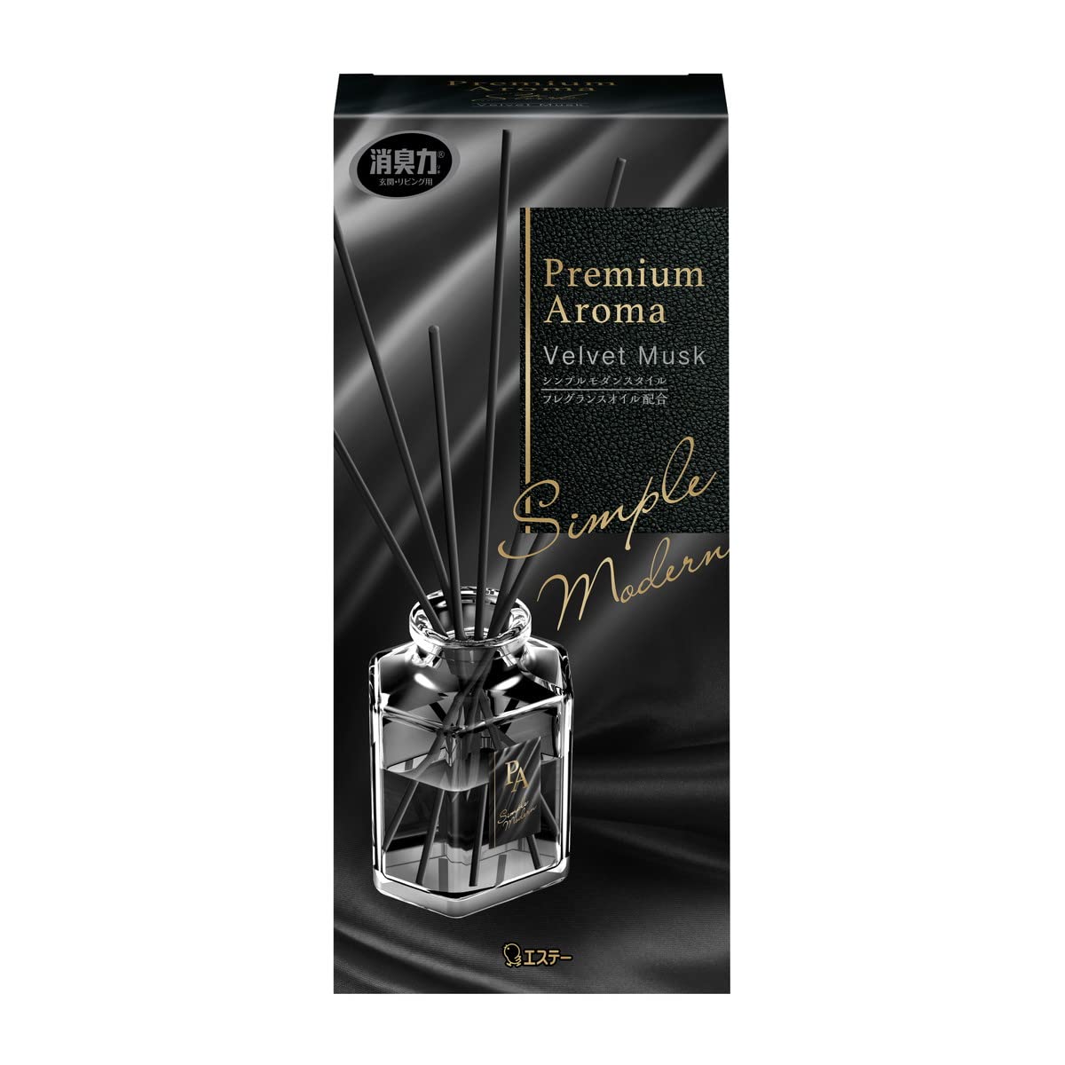 お部屋の消臭力　Ｐｒｅｍｉｕｍ　Ａｒｏｍａ　Ｓｔｉｃｋ　本体　ベルベットムスク 容量50ML芳香剤・部屋用