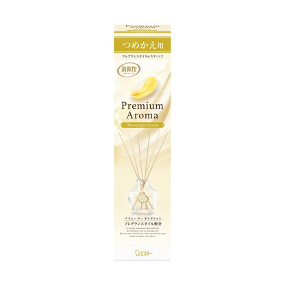 お部屋の消臭力　Ｐｒｅｍｉｕｍ　Ａｒｏｍａ　Ｓｔｉｃｋ　つめかえ　ムーンライトシャボン容量50ML