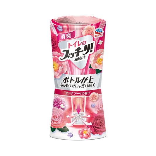 トイレのスッキーリ！ピンクブーケの香り　４００ＭＬ 容量400ML アース製薬 芳香剤・トイレ用