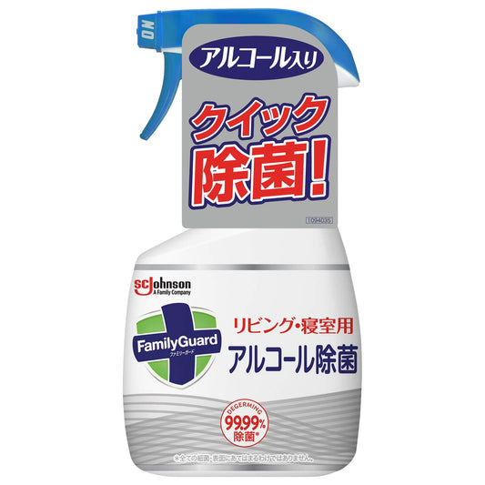 ファミリガードアルコール除菌　リビング・寝室用付替４００ＭＬ 容量400MLジョンソン 住居洗剤・重曹