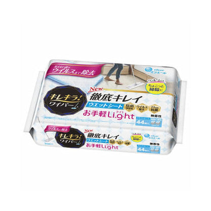 キレキラ！ワイパー　徹底キレイ　ウエットシート　Ｌｉｇｈｔ　２２枚×２Ｐ 容量22ﾏｲ住居洗剤・トイレ用
