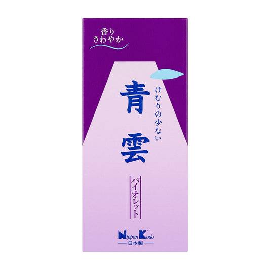 青雲バイオレットバラ詰　約８０Ｇ 容量80G 日本香堂 お線香