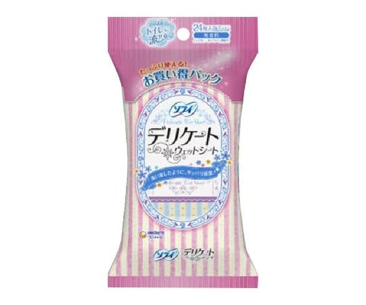ソフィデリケ－トウェット無香料６枚×４ 容量24マイ ユニ・チャーム（ユニチャーム） 生理用品