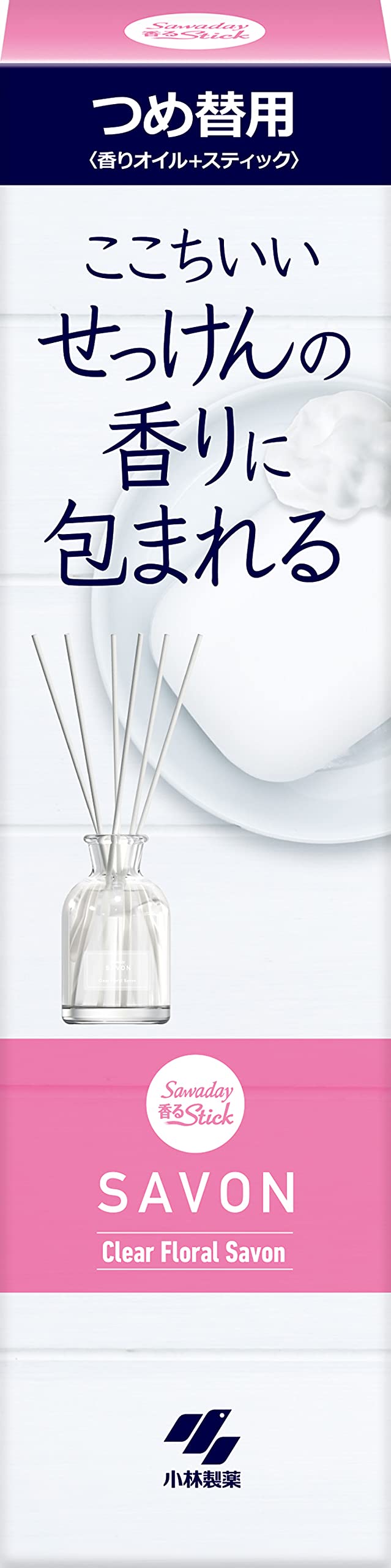 ＳＡＷＡＤＡＹ香るＳＴＩＣＫ　ＳＡＶＯＮつめ替え　ＣｌｅａｒＦｌｏｒａｌＳａｖｏｎ容量70ML