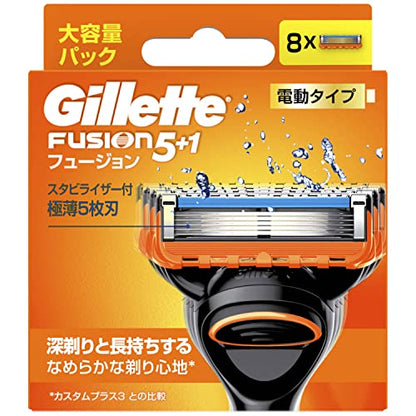 フュージョンパワー替刃８Ｂ 容量8ｺ ジレット 男性用カミソリ