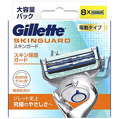 スキンガードパワー替刃８Ｂ 容量8ｺ ジレット 男性用カミソリ