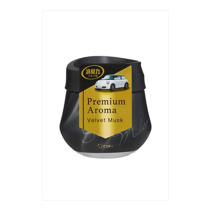 クルマの消臭力ＰｒｅｍｉｕｍＡｒｏｍａゲルタイプ　ベルベットムスク 容量90Gエステー 芳香剤・車用