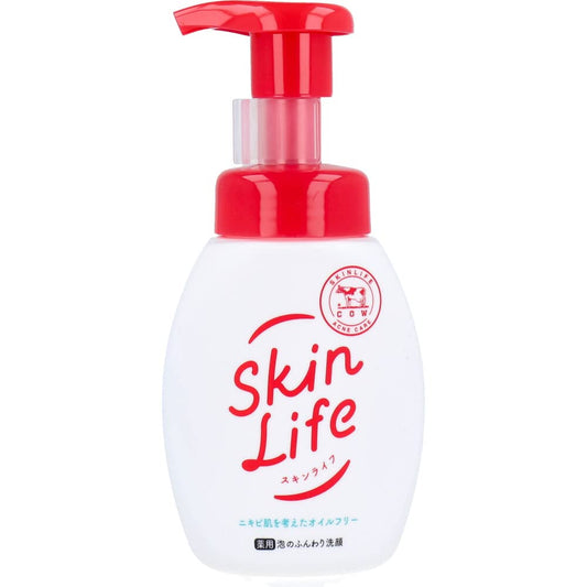 スキンライフ　薬用泡のふんわり洗顔　ポンプ付・１６０ｍｌ 容量160ML牛乳石鹸共進社 洗顔・クレンジング