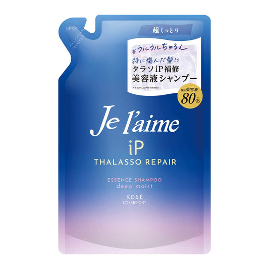 ジュレーム　ＩＰタラソリペア　補修美容液シャンプー　（ディープモイスト）　つめかえ 容量340ML
