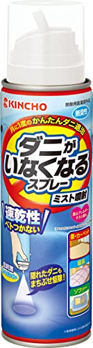 ダニがいなくなるスプレー　ミスト噴射　２００ｍＬ　無臭性 容量200ML大日本除虫菊 殺虫剤・ダニ