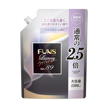 ＦＵＮＳ（ファンス）ラグジュアリー柔軟剤Ｎｏ８９　大容量つめかえ用１２００ｍｌ 容量1200MLボディソープ