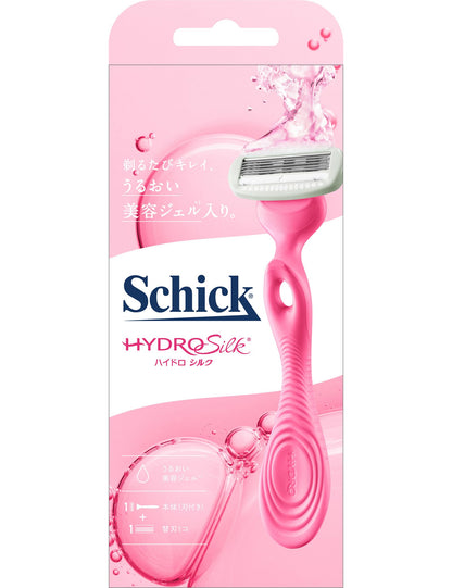 ハイドロシルク　ホルダー（刃付き＋替刃１コ） 容量1ﾎﾝ シック(Schick) 女性用カミソリ