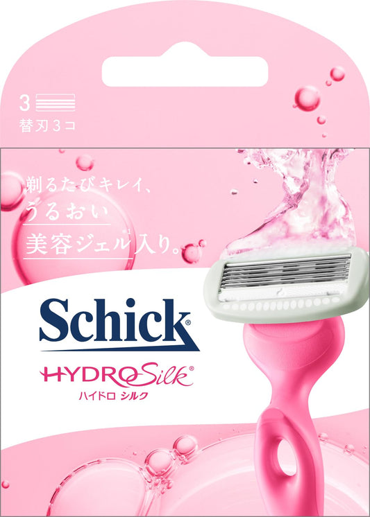 ハイドロシルク　替刃（３コ入） 容量3ｺ シック(Schick) 女性用カミソリ
