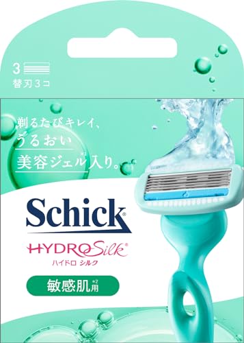 ハイドロシルク　敏感肌用　替刃（３コ入） 容量3ｺ シック(Schick) 女性用カミソリ