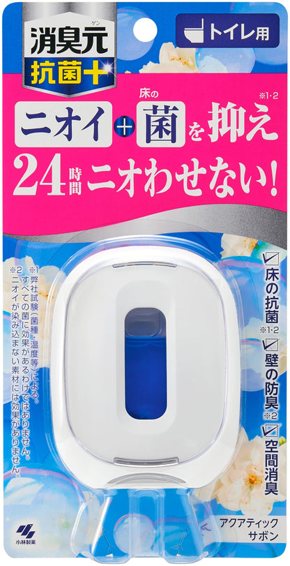 トイレの消臭元　抗菌＋　アクアティックサボン 容量6ML 小林製薬 芳香剤・部屋用