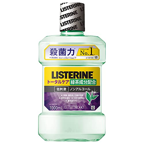 薬用リステリントータルケアグリーンティー　１０００ｍｌ 容量1000MLマウスウォッシュ