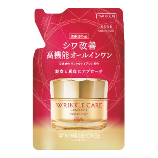 グレイス　ワン　リンクルケア　モイストジェルクリーム　つめかえ 容量90Gコーセーコスメポート 化粧品
