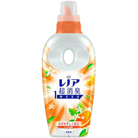 レノア超消臭１ｗｅｅｋみずみずしく香るシトラスの香り本体 容量530ML Ｐ＆Ｇ